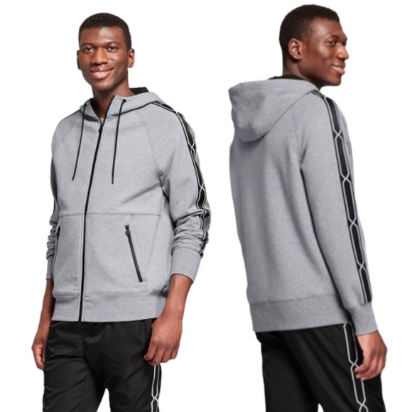 Hunter for Target Men's Chain Trim Full Zip Hoodie - Picture 3 of 8